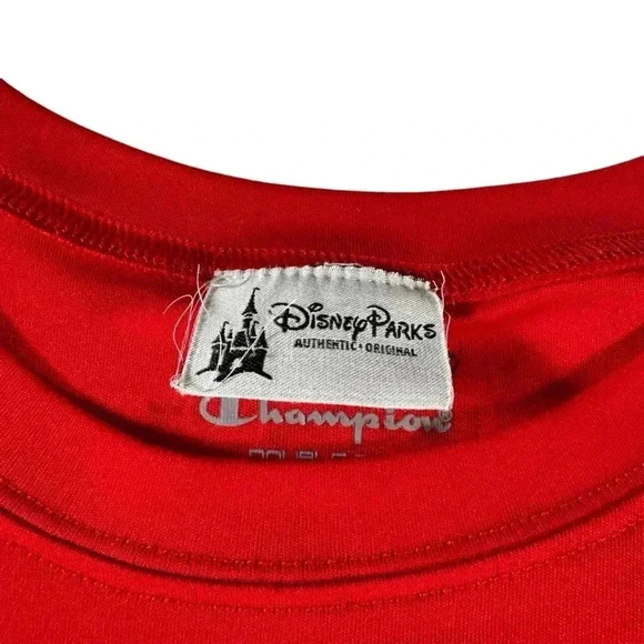 Champion Men’s 2XL Red Walt Disney World Double Dry Performance T-Shirt - Picture 4 of 13
